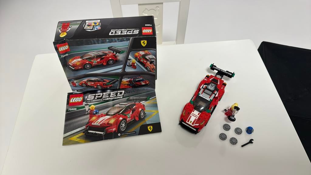 Lego ferrari 75886, Kinderen en Baby's, Speelgoed | Duplo en Lego, Zo goed als nieuw, Lego, Ophalen of Verzenden