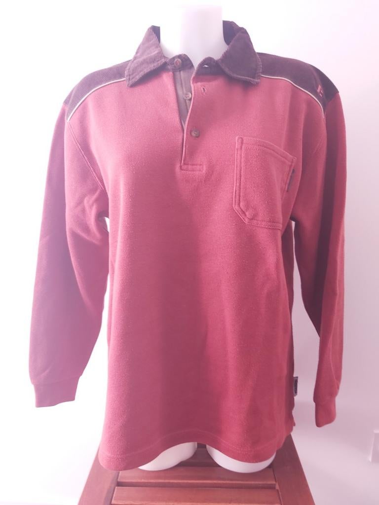 ETHNIC BLUE pull col polo taille L, Enlèvement ou Envoi, Comme neuf