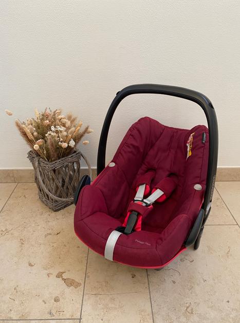 Maxi-Cosi Pebble Plus Autostoel + FamilyFix3 + 2WayFix Base, Mode veille, Enlèvement, Utilisé, 0 à 10 kg