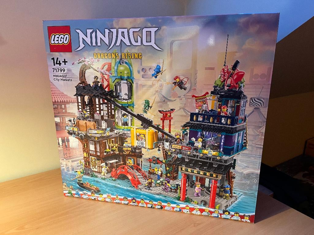 Lego Ninjago City Markets 71799, Lego, Nieuw, Ophalen of Verzenden, Compleet