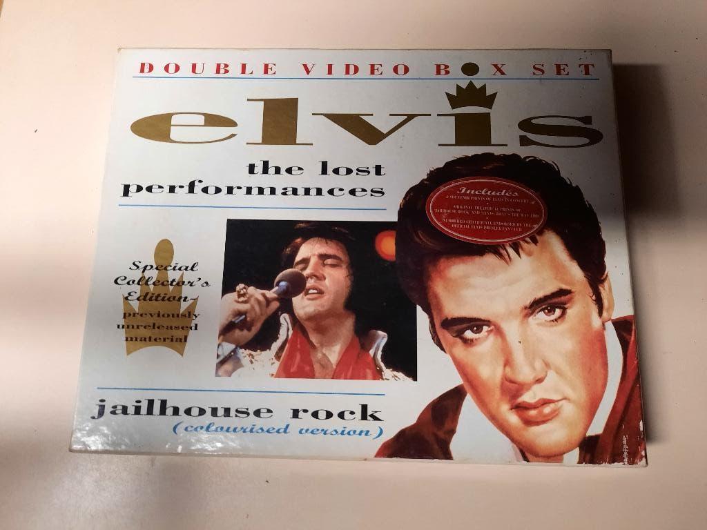 Coffret VHS Elvis Lost Performances/Jailhouse Rock - Coffret, Enlèvement ou Envoi
