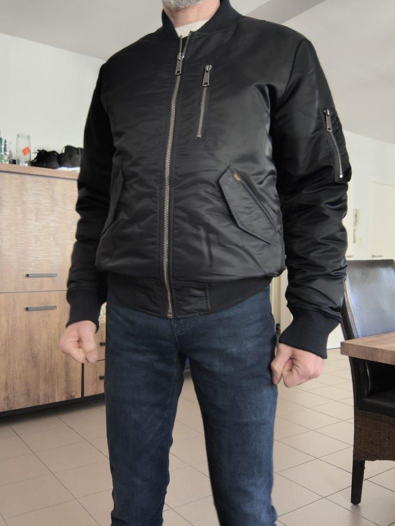 Bomber jas Lee, Kleding | Heren, Jassen | Winter, Ophalen, Nieuw, Maat 48/50 (M), Zwart