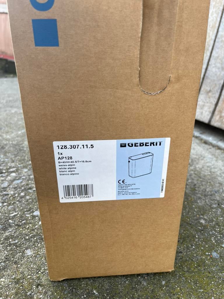 Reservoir wc geberit, Ophalen, Zo goed als nieuw