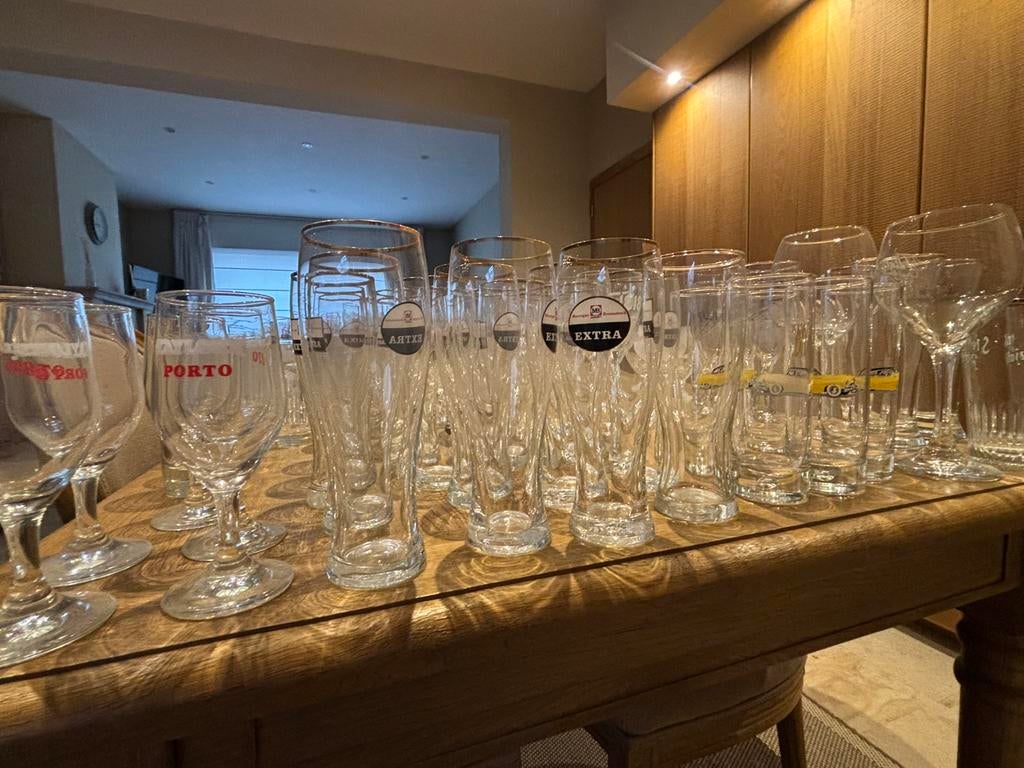 Bierglazen, Verzamelen, Ophalen, Leffe