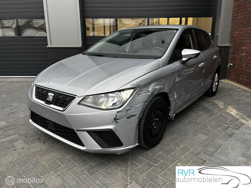 Seat Ibiza 1.0 MPI AIRCO / CRUISE / NAVI / DUITSKENT, Auto's, Voorwielaandrijving, Stof, Gebruikt, Ibiza