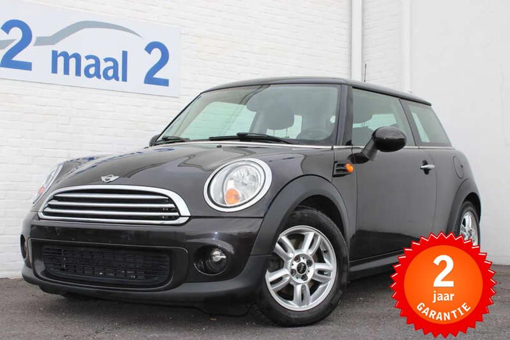 MINI One 1.6i inclusief 2 JAAR garantie! (bj 2013), Zwart, 4 cilinders, Bedrijf, 55 kW