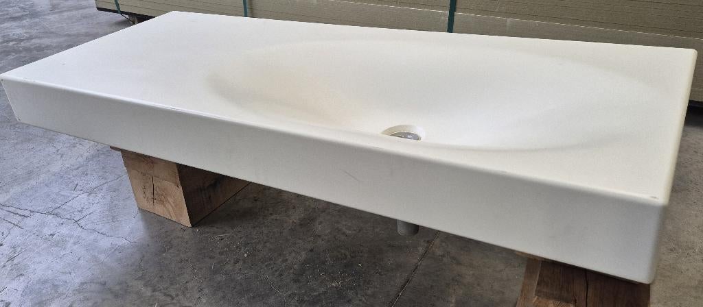Corian lavabo met sifon en crepine, Maison & Meubles, Enlèvement, Utilisé