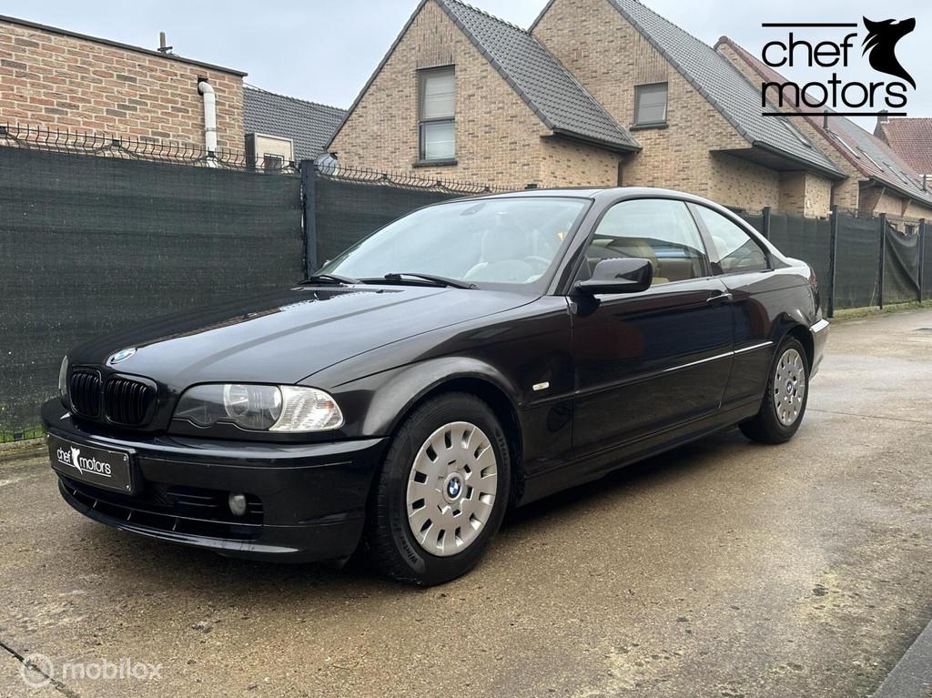 BMW 3-serie Coupé|Automaat|Benzine|Sport Uitlaat, Auto's, Achterwielaandrijving, Gebruikt, Zwart, 5 zetels