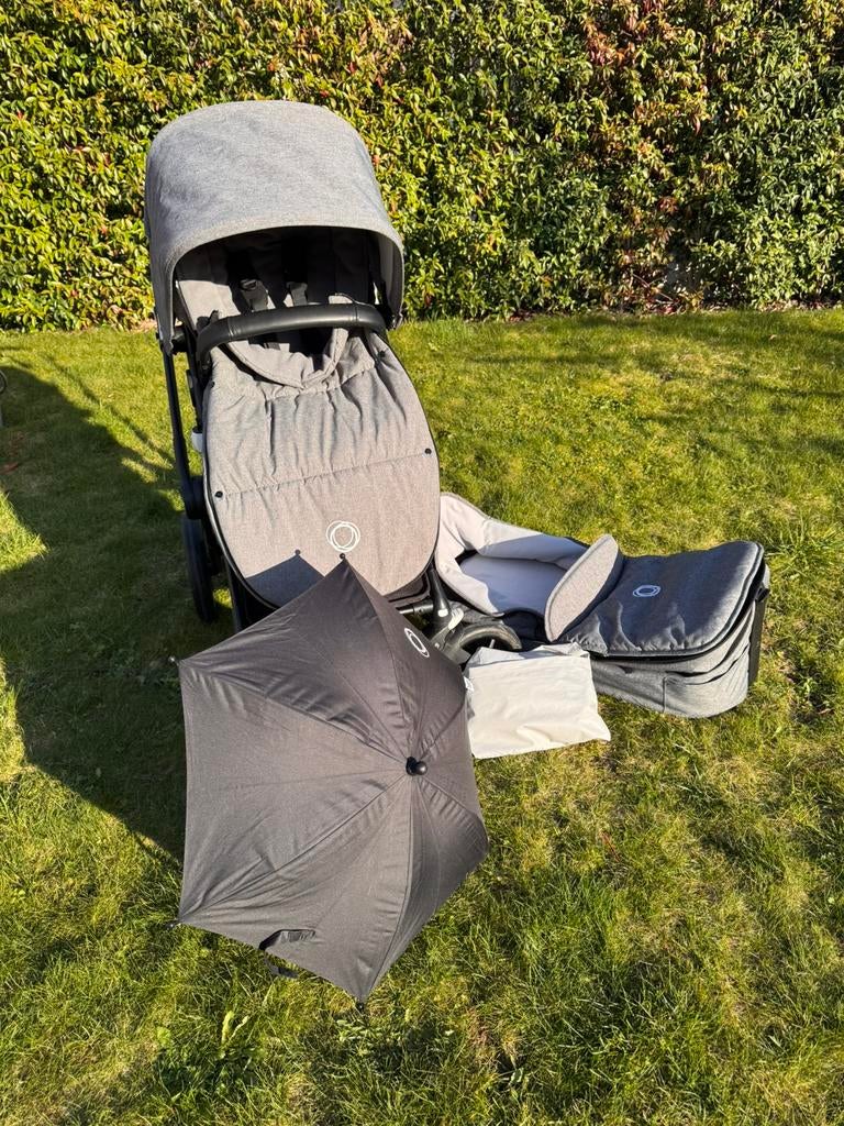 Complete Bugaboo Fox 3 wandelwagen - zeer goed onderhouden., Enfants & Bébés, Buggys, Comme neuf, Autres marques, Protection de pluie