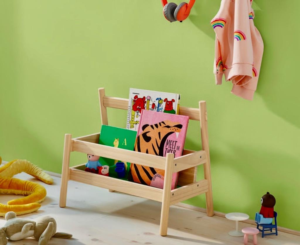 IKEA Flisat boekenstandaard, Ophalen, Gebruikt