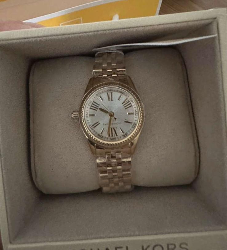 Michael Kors dames horloge – NIEUW in verpakking, Polshorloge, Nieuw, Goud, Ophalen