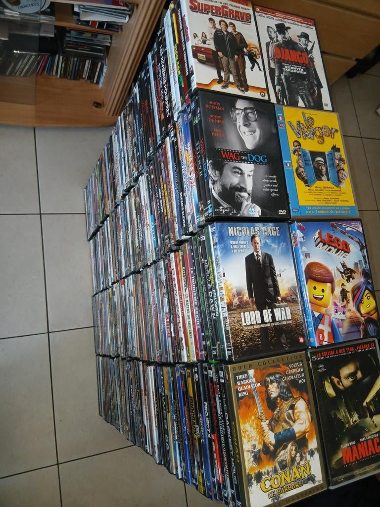 Set van 500 dvd's, goede films in alle stijlen, Cd's en Dvd's, Dvd's | Overige Dvd's, Ophalen of Verzenden