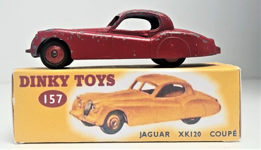Dinky Jaguar XK 120 Coupé, Hobby & Loisirs créatifs, Enlèvement ou Envoi, Utilisé, Voiture, Dinky Toys
