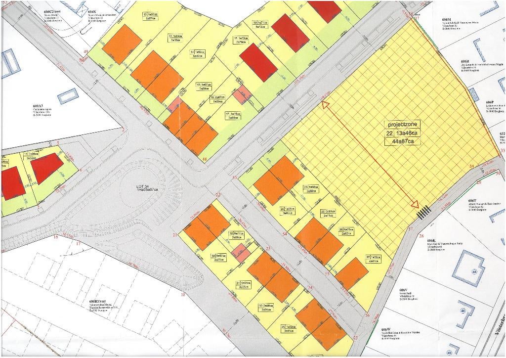 Terrain à vendre : pour bâtiments ouverts, Tongeren-Borgloon, Ventes sans courtier, 500 à 1000 m²