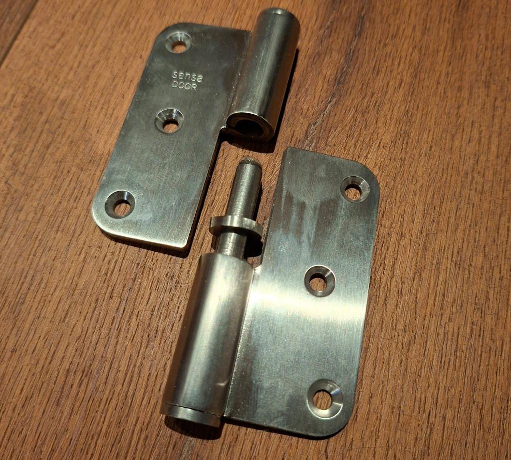 Deurscharnier 80x80 knoop 16mm, Enlèvement, Neuf, Métal, Porte intérieure