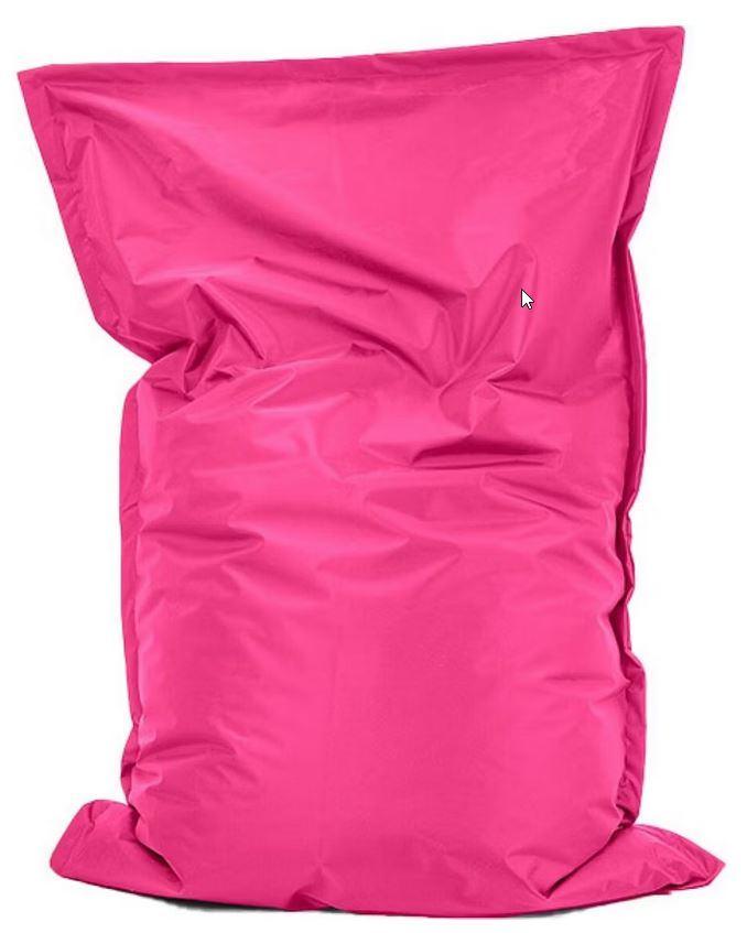 Grote zitzak voor binnen en buiten 100x150 fuchsia, Huis en Inrichting, Zitzakken, Ophalen of Verzenden, Nieuw, Roze, Zitzak