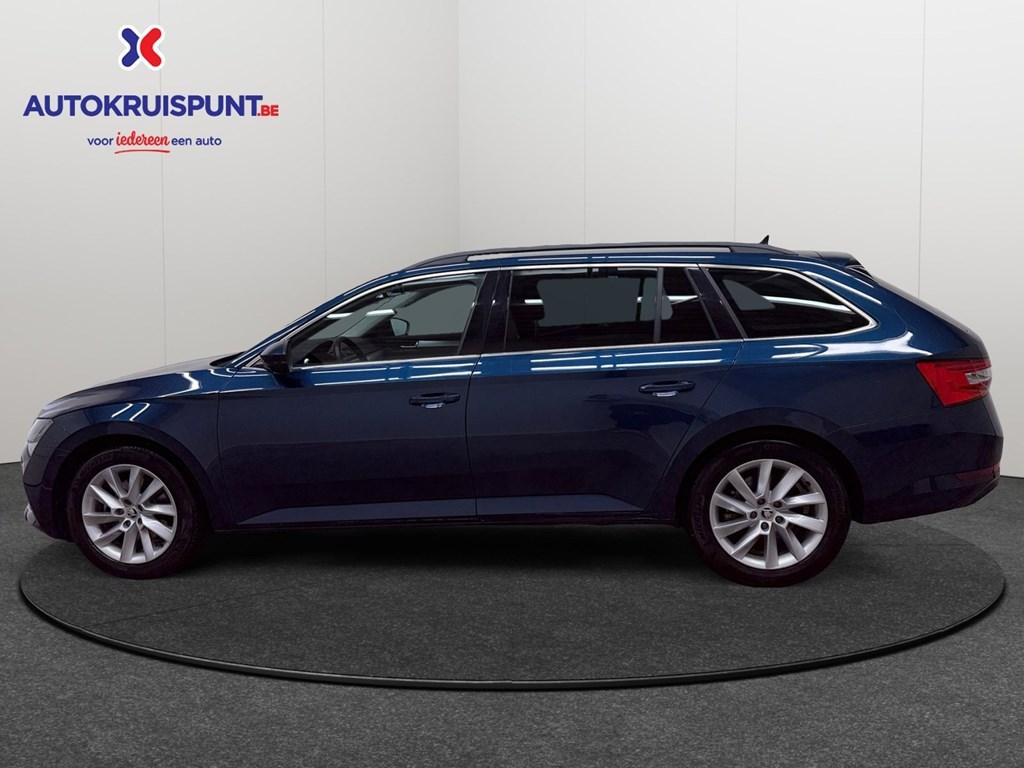 Skoda Superb 1.4TSI PHEV Clever DSG GPS Camera Virtual cock, Automaat, Blauw, 5 deurs, Hybride Elektrisch/Benzine