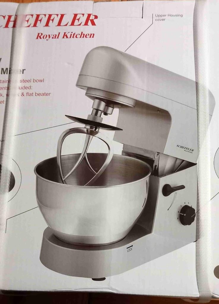 robot de cuisine, Electroménager, Mélangeurs de cuisine, 4 litres ou plus, Enlèvement, Neuf, 3 vitesses ou plus