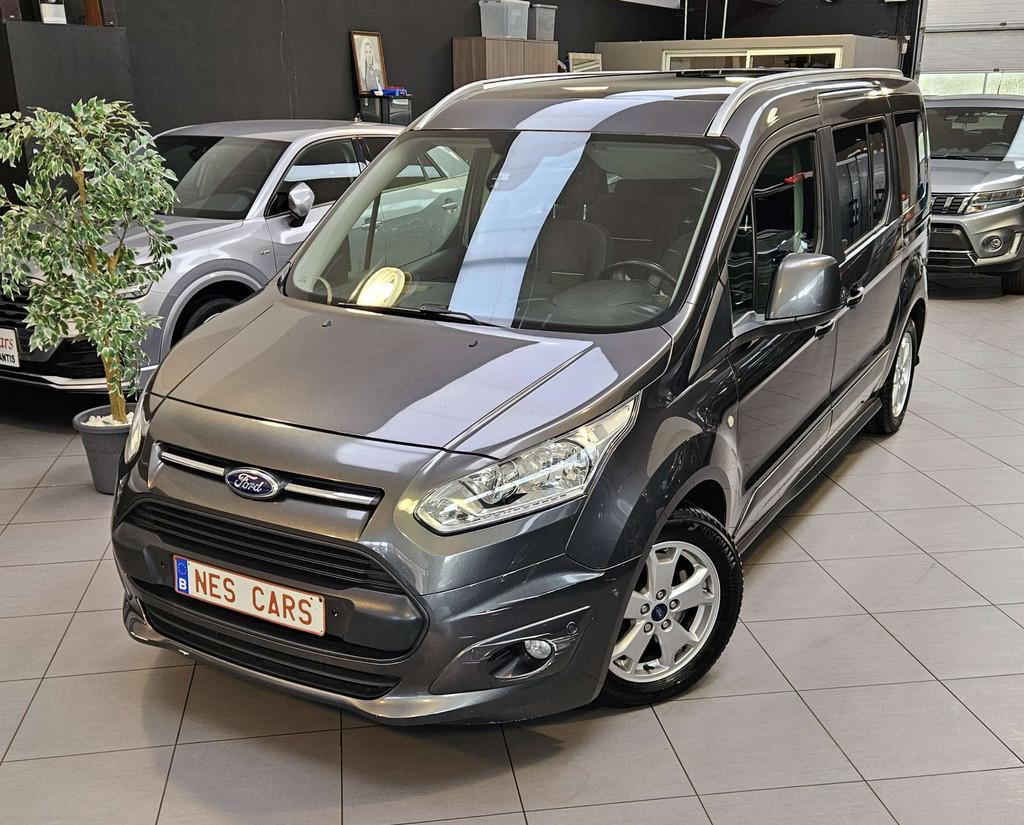Ford Tourneo Connect 1.5 TDCi 7 PLACES,CAMERA,TOIT,GPS,MARCH, Auto's, Ford, Voorwielaandrijving, Stof, Gebruikt, 5 deurs