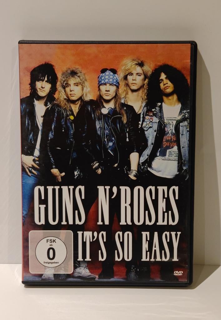 Guns N’ Roses – It’s So Easy Live‑dvd met 15 Tracks (73 min), Tous les âges, Enlèvement ou Envoi, Comme neuf, Musique et Concerts