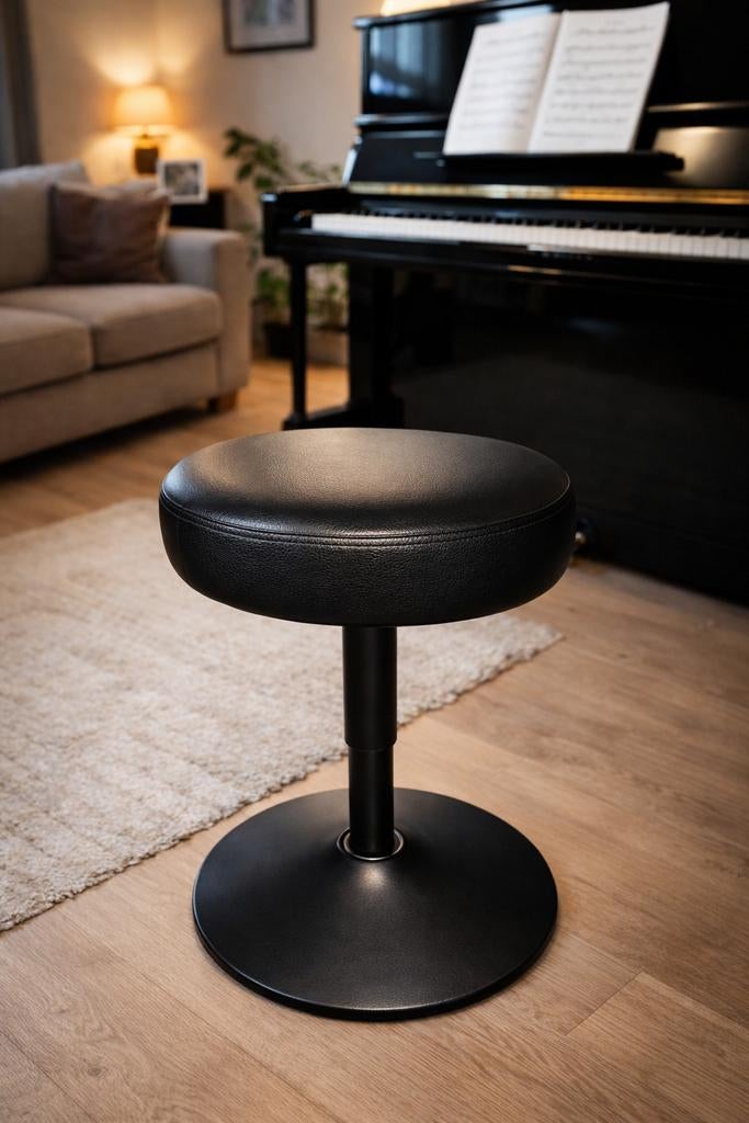 K&M 14092 Keyboard kruk piano stoel hydraulisch, Muziek en Instrumenten, Keyboards, Ophalen