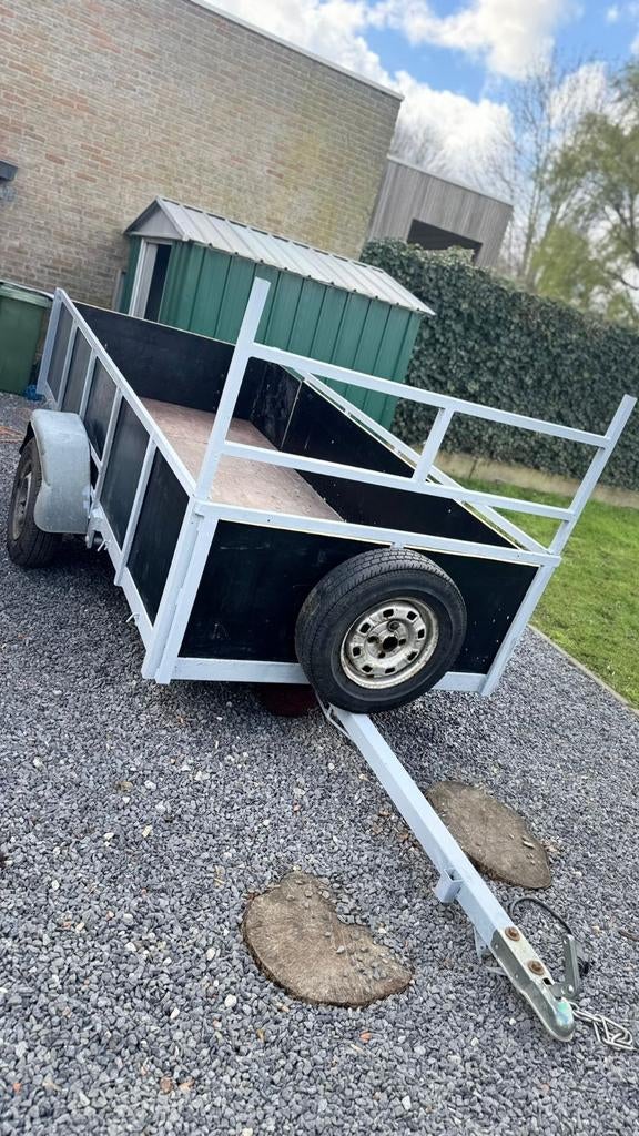 Aanhangwagen enkelasser 275/120, Auto diversen, Ophalen, Gebruikt