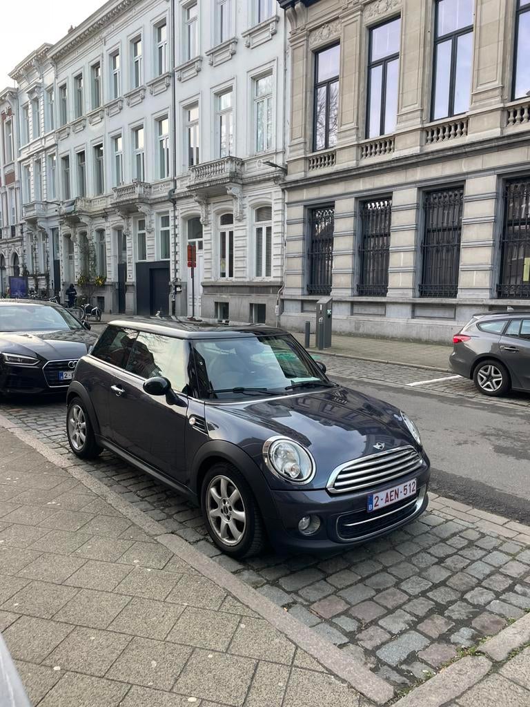 MINI Cooper D Diesel, Auto's, Mini, Voorwielaandrijving, Zwart, 4 cilinders, Leder