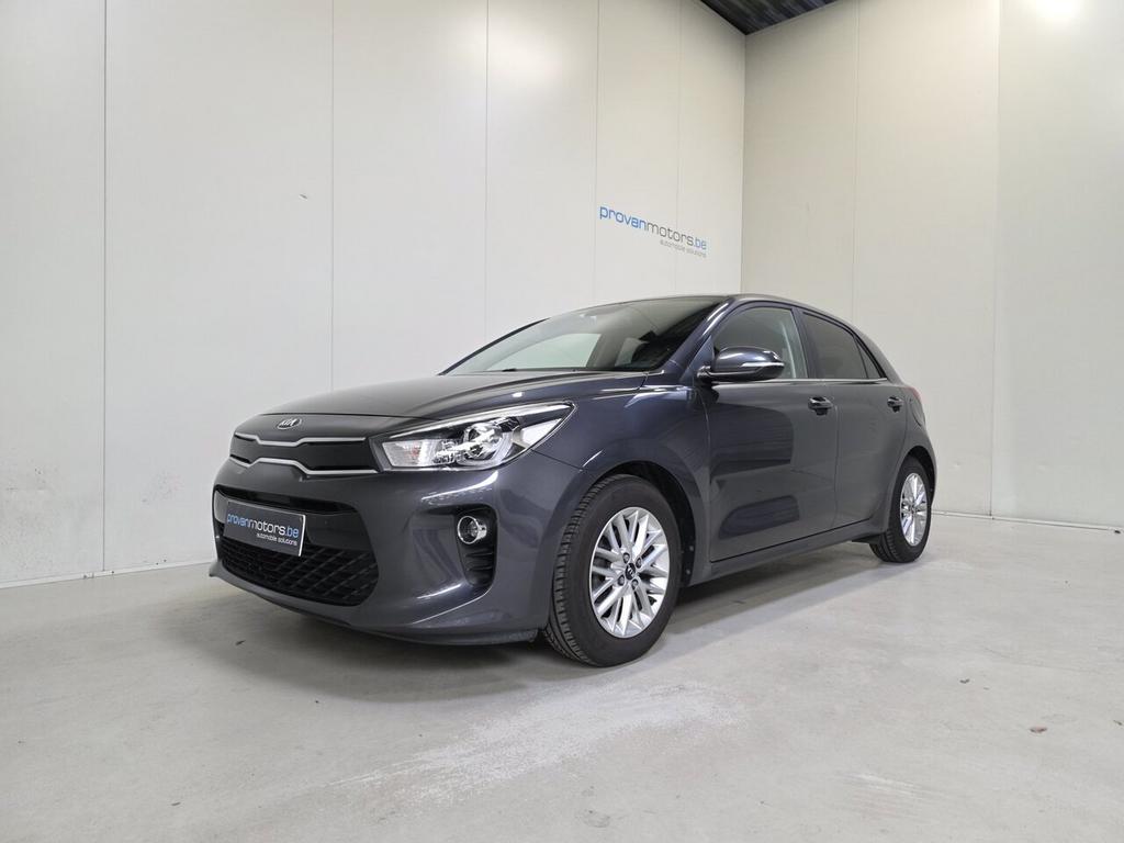 Kia Rio 1.2 benzine - GPS - Apple CarPlay - Topstaat! 1Ste, 0 kg, 4 cilinders, 62 kW, USB