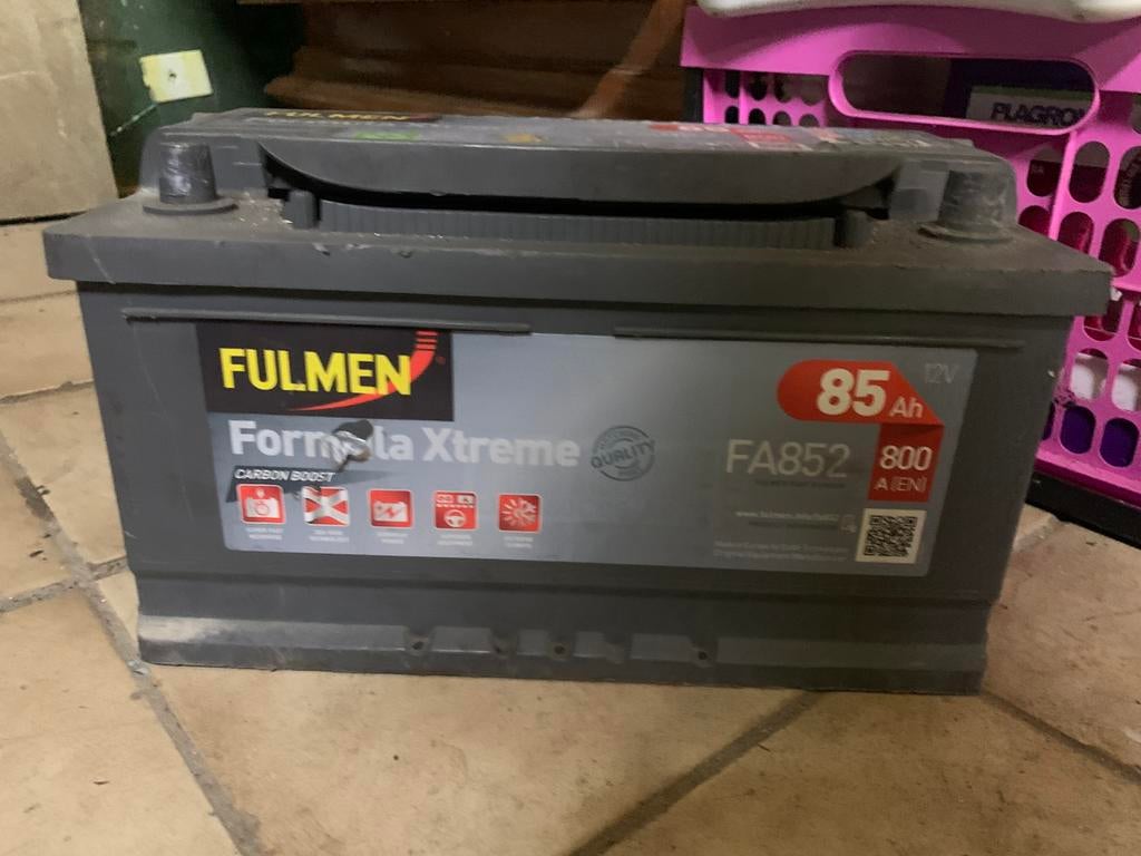 Batterie FULMEN 85 ah/Formula Xtreme, Enlèvement, Utilisé, Audi