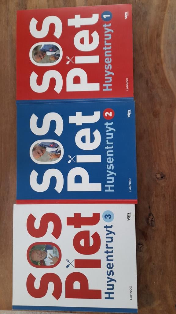 SOS PIET, Boeken, Kookboeken, Ophalen, Zo goed als nieuw, Piet Huysentruyt, Europa