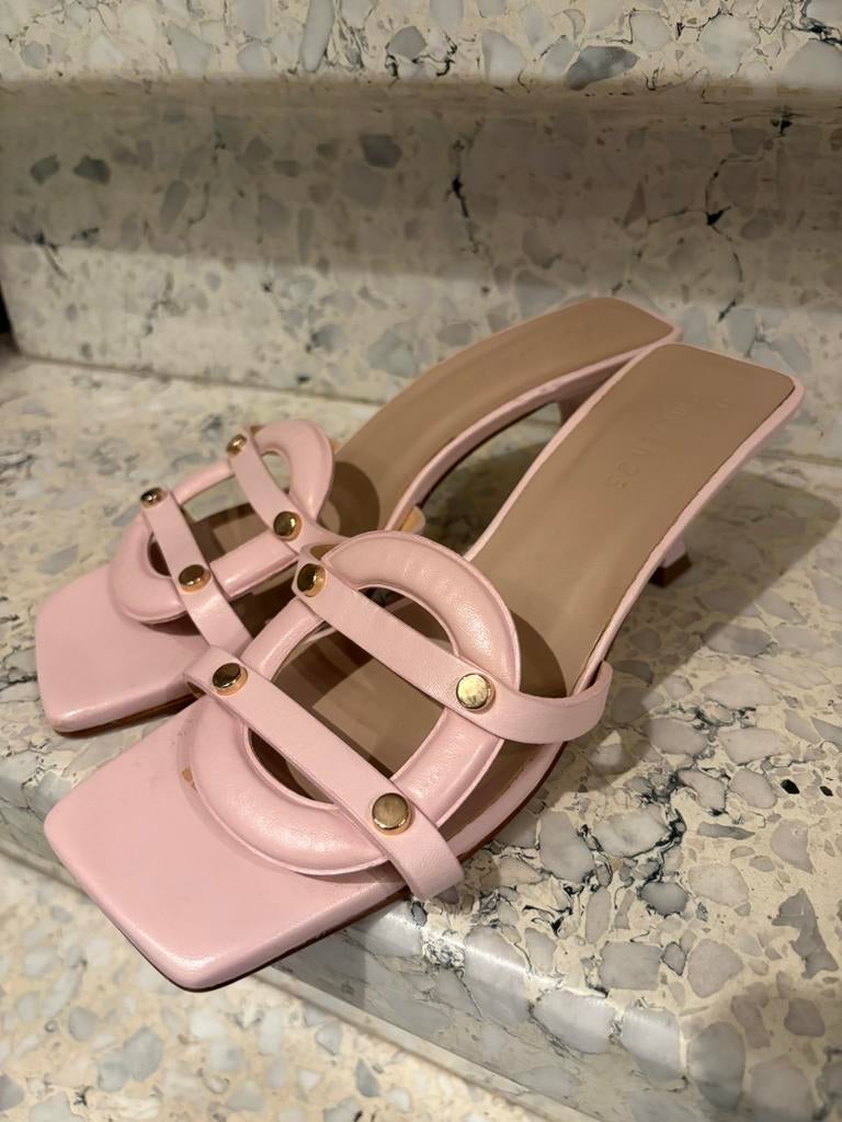 March 23 slipper met hak (38) - nieuw, Vêtements | Femmes, Chaussures, Enlèvement ou Envoi, Neuf