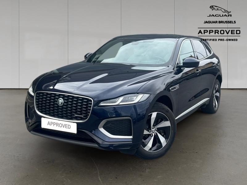 Jaguar F-Pace P400e R-Dynamic HSE Warranty until 10/2029, Auto's, Jaguar, Automaat, 400 pk, Euro 6, Blauw