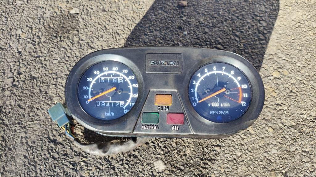 Suzuki tsx dashboard Teller, Fietsen en Brommers, Brommers | Oldtimers, Ophalen of Verzenden