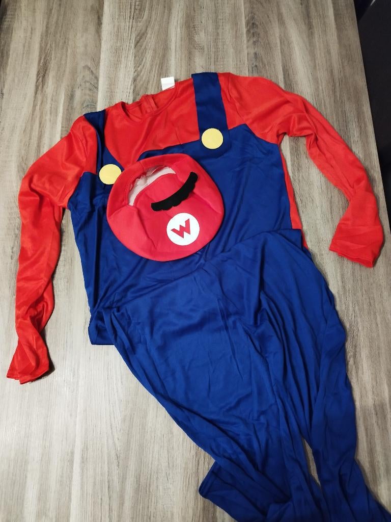 Verkleedkleren Mario Bros, Ophalen, Kostuum