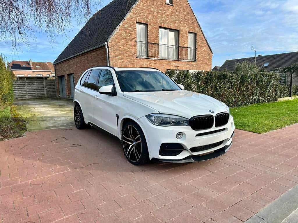 Bmw x5 3.0i, Auto's, BMW, X5, Wit, Bedrijf, 5 zetels