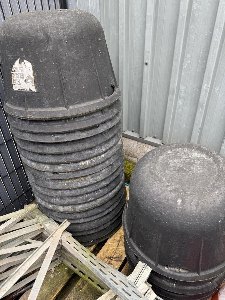 20 mortelkuipen, Ophalen