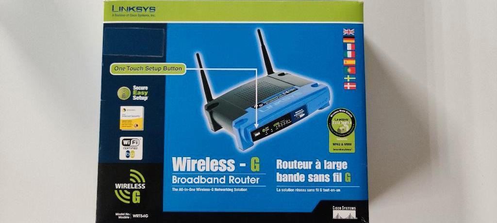 Linksys (Cisco)  WRT54G, Enlèvement, Utilisé, Routeur, Linksys