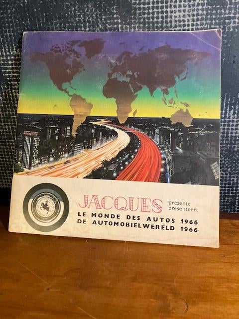 AUTOMOBIELWERELD 1966 JACQUES CHOCOLADE, Livres, Livres d'images & Albums d'images, Utilisé, Album d'images, Enlèvement ou Envoi