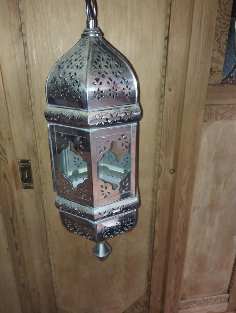 Oosterse hanglamp in zeer goede staat, Huis en Inrichting, Lampen | Hanglampen, Ophalen