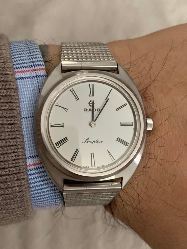 Vintage Rado Handopwinding “Gereviseerd”, Ophalen of Verzenden