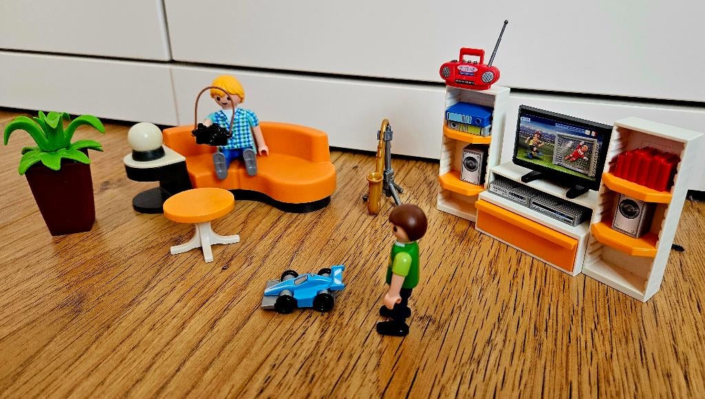 Playmobil City - woonkamer, Kinderen en Baby's, Ophalen, Zo goed als nieuw