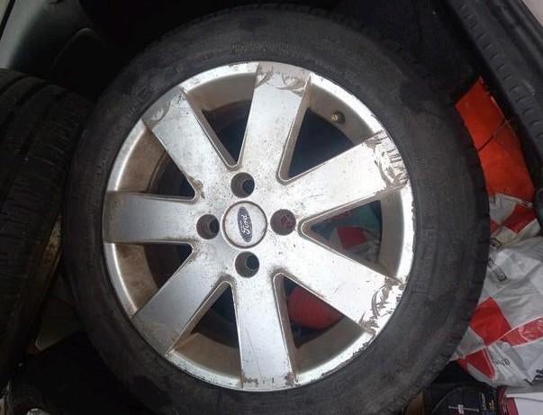 Jantes de 16 pouce avec 4 Pneus 205/65/16, 16 pouces, Pneus été, Pneu(s), Enlèvement