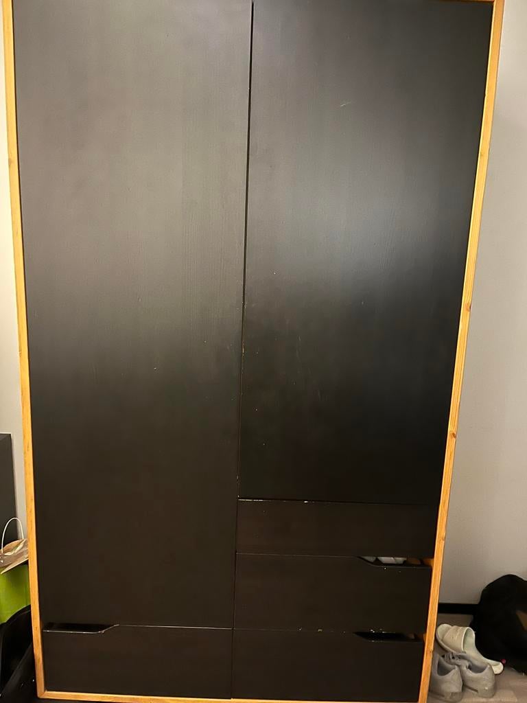 Armoir chambre, Maison & Meubles, Avec espace de penderie, 100 à 150 cm, Utilisé, 75 cm ou plus