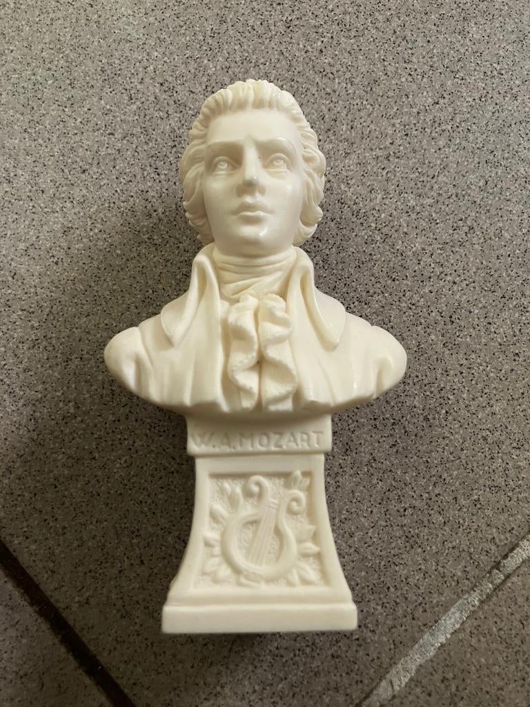 statue buste de Vienne Wolfgang Amadeus Mozart, Enlèvement ou Envoi, Utilisé