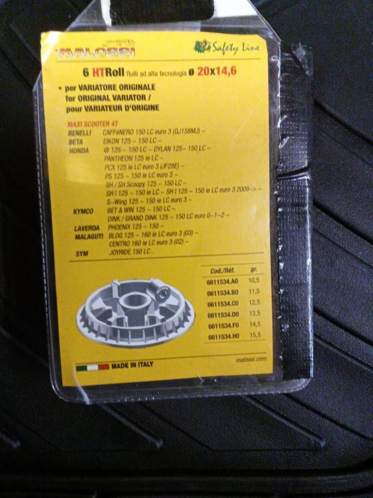 Honda pcx 125cc, Ophalen