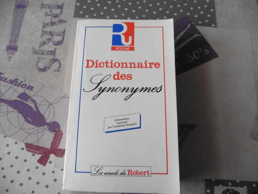 "Dictionnaire des synonymes - Les usuels du ROBERT, Boeken, Schoolboeken, Gelezen, Frans, Ophalen of Verzenden