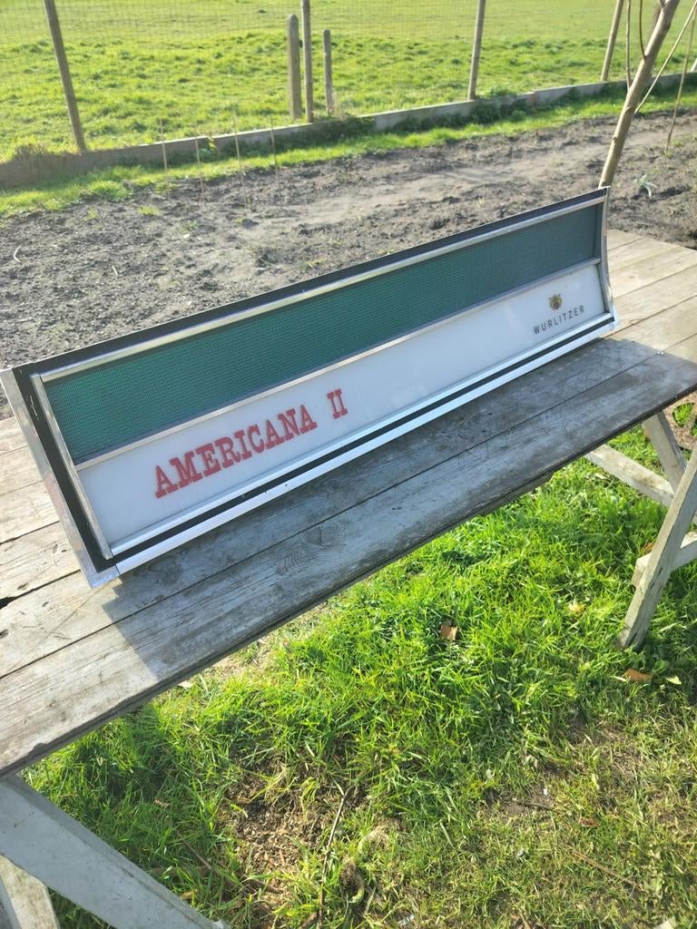 Front paneel uit wurlitzer, Ophalen, Gebruikt, Wurlitzer