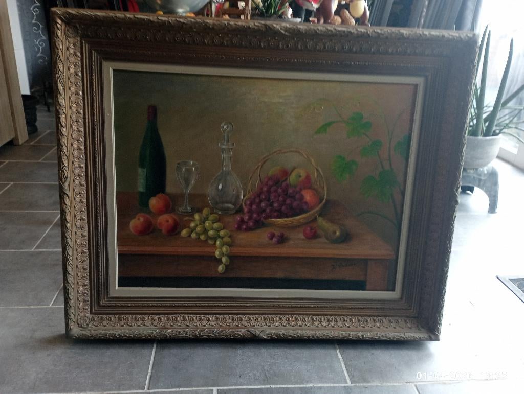 Schilderij erkend kunstschilder Jef De Leeuw, Enlèvement