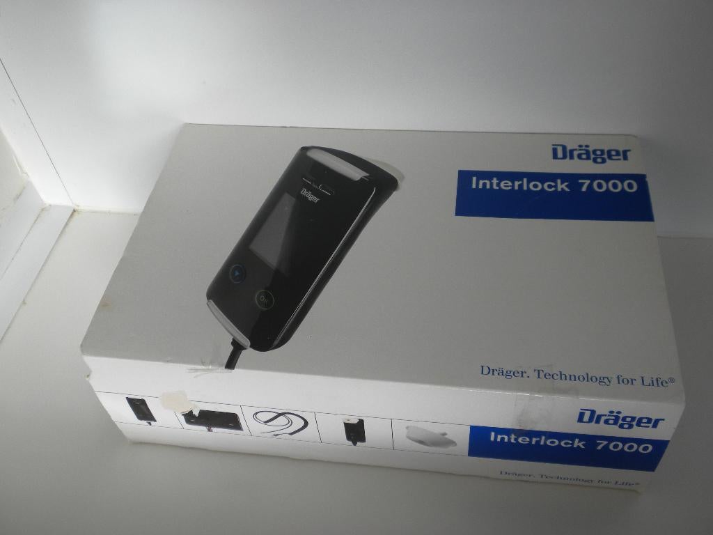Drager interlock 7000 - Alcohol slot, Auto diversen, Auto-accessoires, Zo goed als nieuw, Ophalen