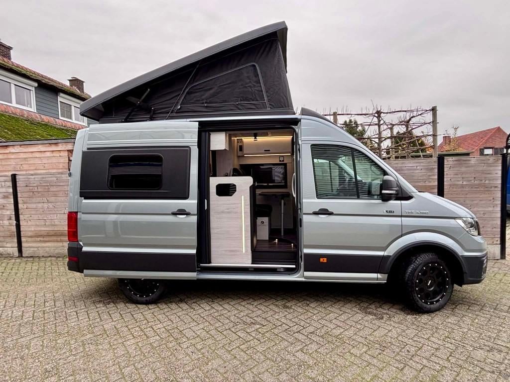 Julià Camper Yellowstone 4x4 MAN TGE - Hefdak, Verwarmde buitenspiegels, Bedrijf, Diesel, Koelkast